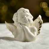 Figurine Ange ailé mains jointes